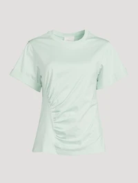 Gathered Jersey T-Shirt