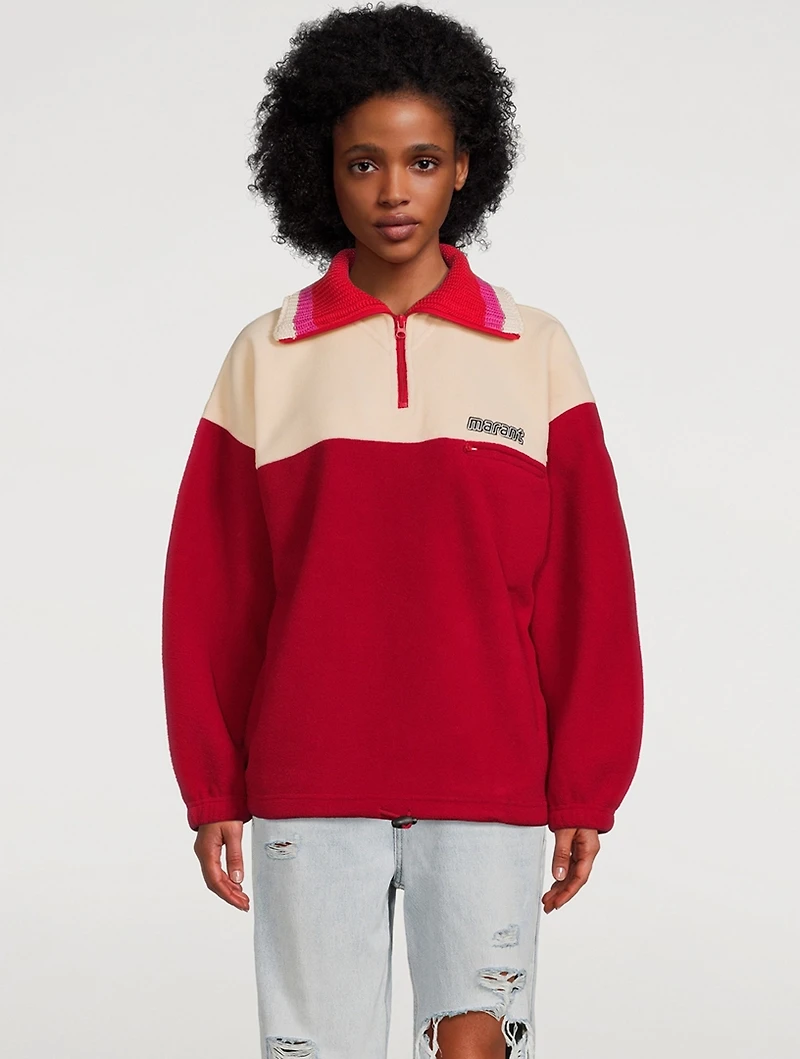 Mamet Fleece Pullover Sweatshirt