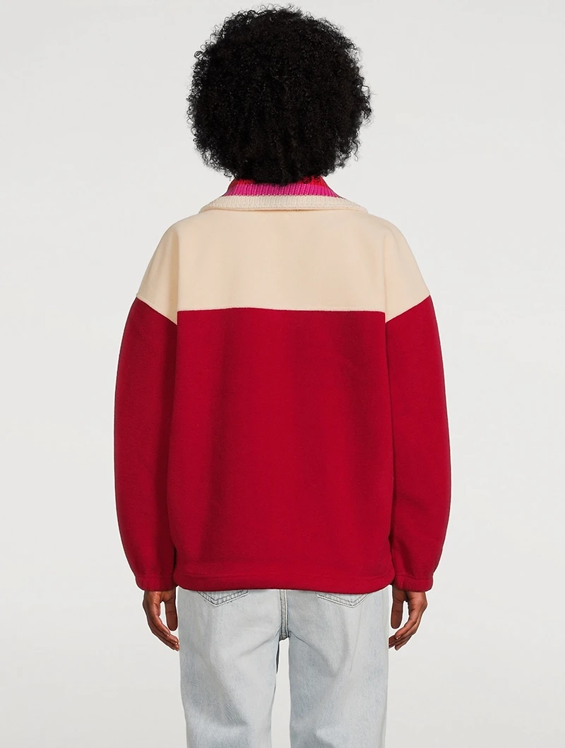 Mamet Fleece Pullover Sweatshirt