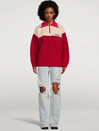 Mamet Fleece Pullover Sweatshirt