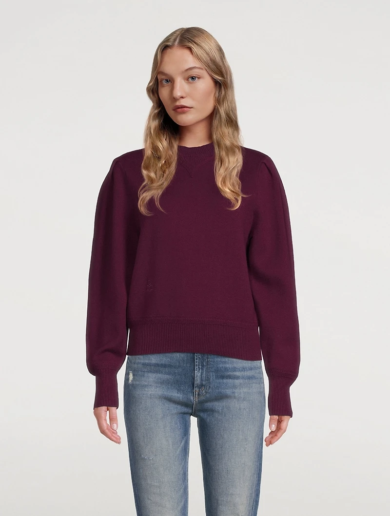 Kelaya Puff-Sleeve Sweater