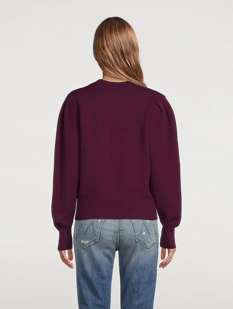 Kelaya Puff-Sleeve Sweater