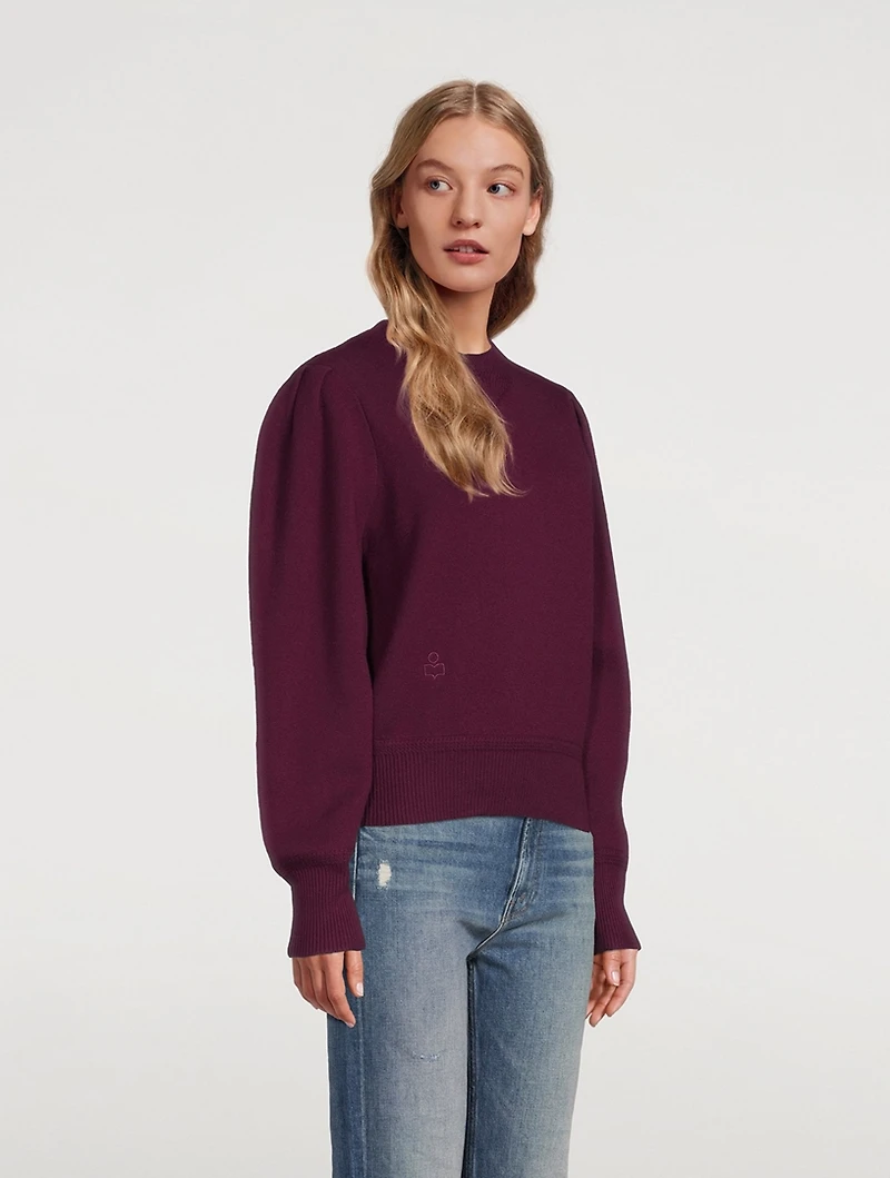 Kelaya Puff-Sleeve Sweater