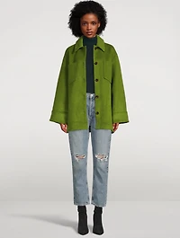 Megan Merino Wool Turtleneck Sweater Vest