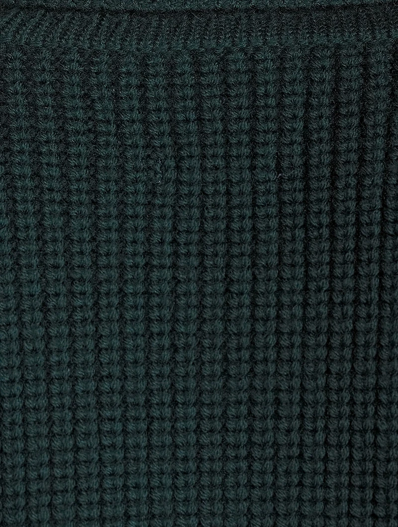 Megan Merino Wool Turtleneck Sweater Vest