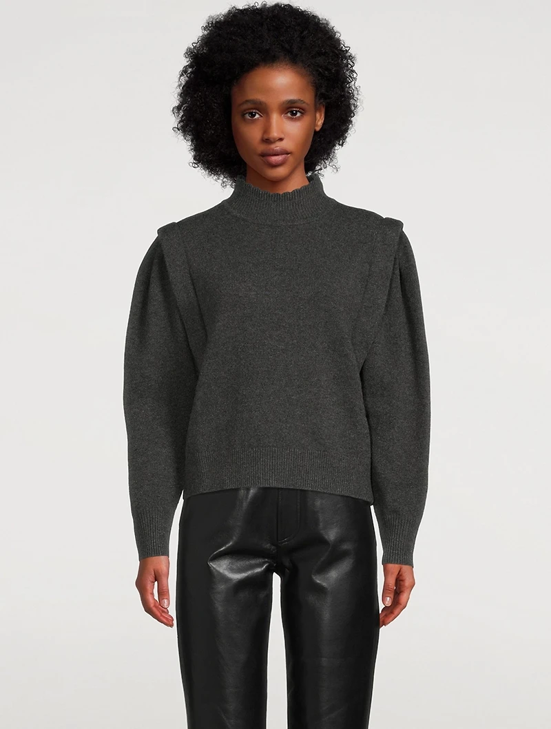 Lucile Puff-Sleeve Sweater