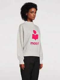 Moby High-Neck Sweatshirt With Logo