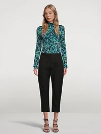 Jewel Turtleneck Top
