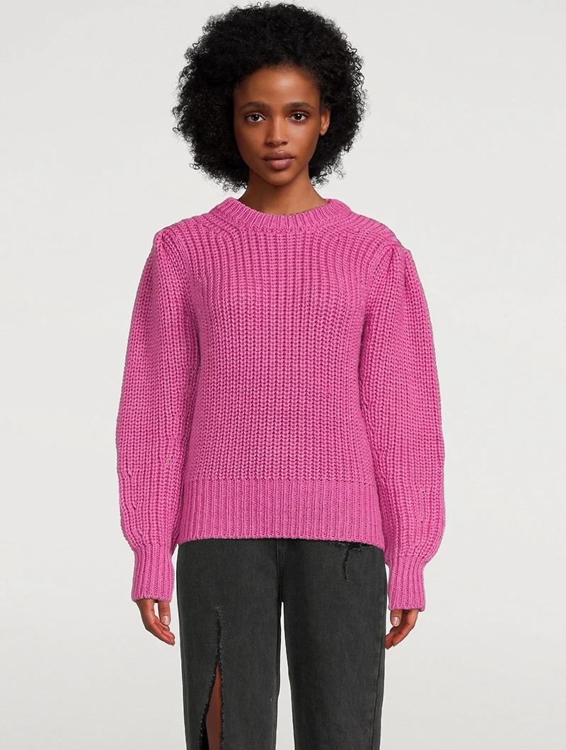 Pleane Puff-Sleeve Sweater