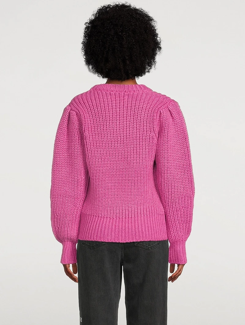 Pleane Puff-Sleeve Sweater