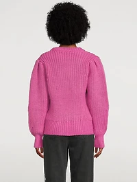 Pleane Puff-Sleeve Sweater