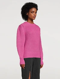 Pleane Puff-Sleeve Sweater