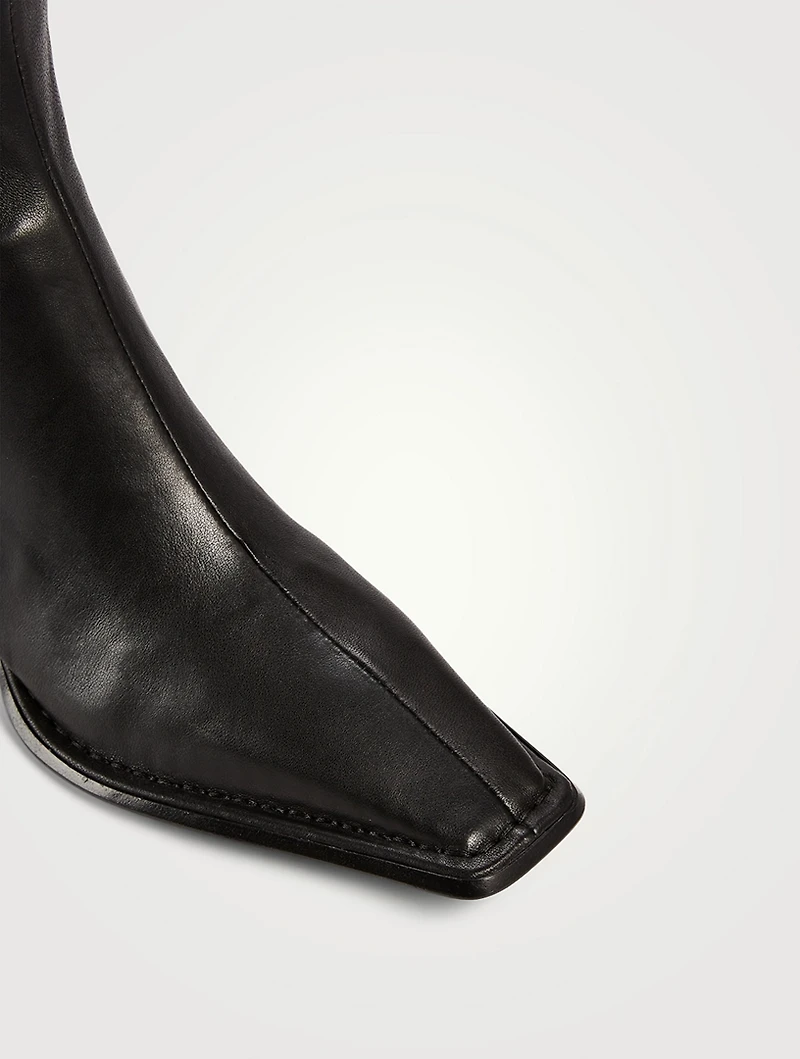 Aldrich Leather Thigh-High Boots