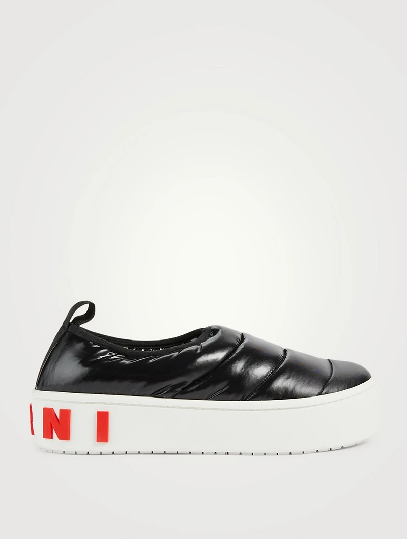 Nylon Puffer Sneakers