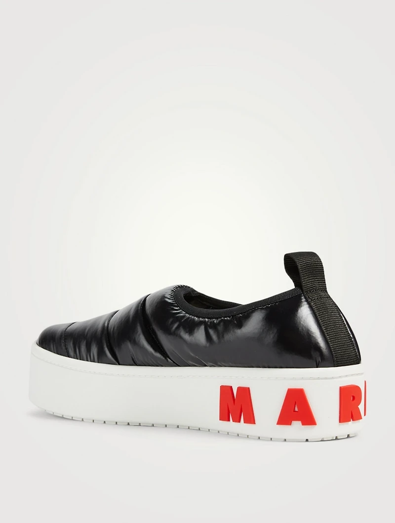 Nylon Puffer Sneakers