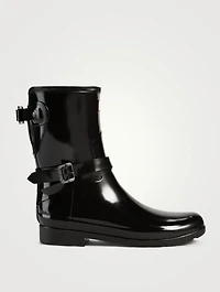 Refined Gloss Rain Boots
