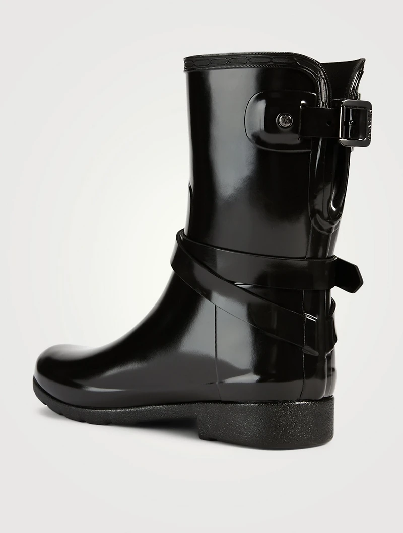 Refined Gloss Rain Boots