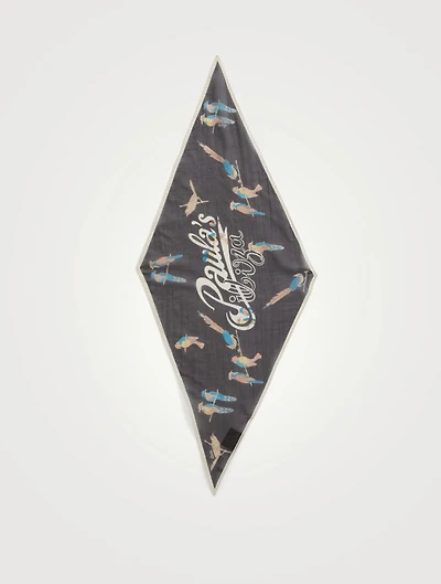 Paula's Ibiza Parrot Losange Scarf