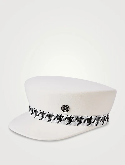 Abby Wool Sailor Cap