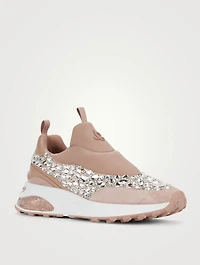 Memphis Sock Sneakers With Crystals