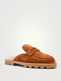 Ronnie Shearling Flat mules