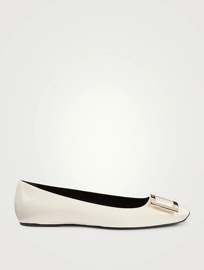 Trompette Patent Leather Ballet Flats