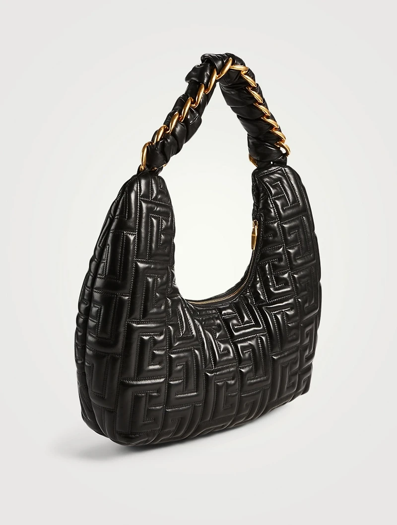 Pillow Quilted Leather Shoulder Bag