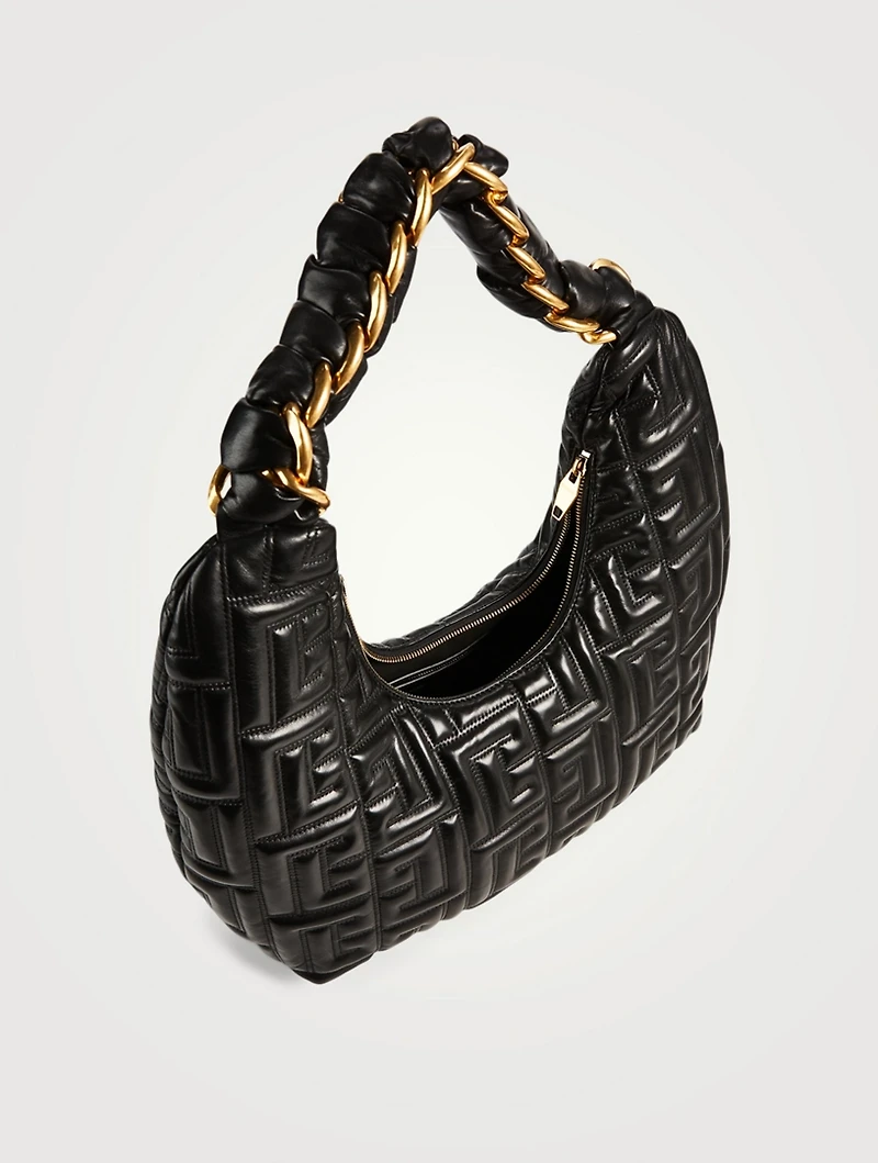 Pillow Quilted Leather Shoulder Bag