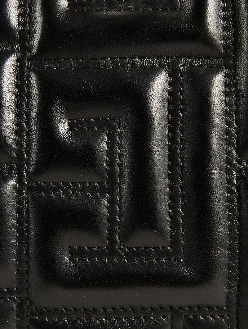 Pillow Quilted Leather Shoulder Bag