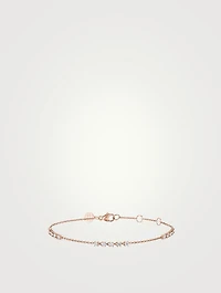 Bestow 18K Rose Gold Bracelet With Diamonds