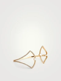 Spectrum 18K Gold Bracelet With Diamonds