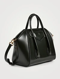 Mini Antigona Leather Bag With Lock