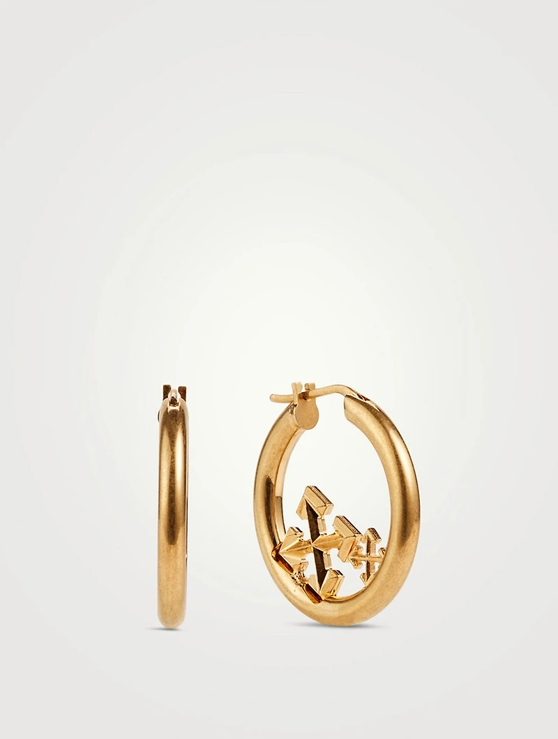 Arrow Hoop Earrings