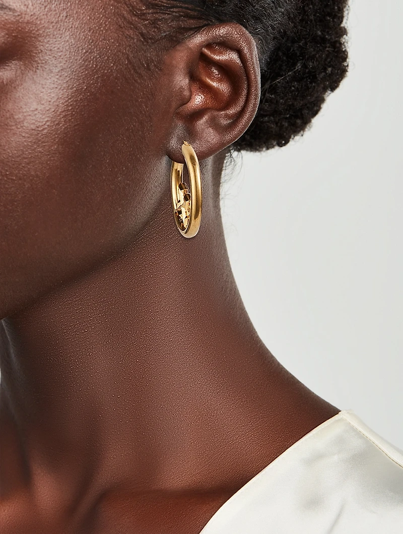 Arrow Hoop Earrings