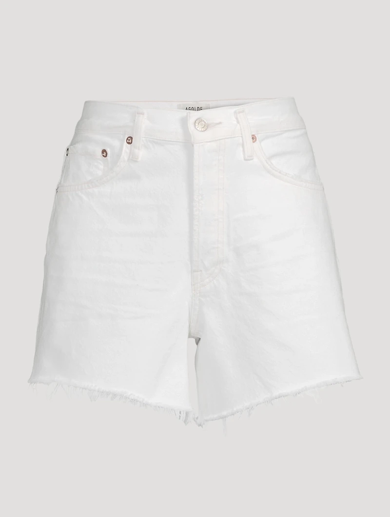Parker Long Denim Shorts