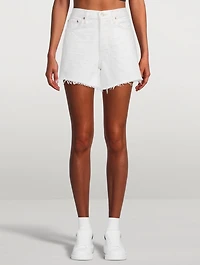 Parker Long Denim Shorts