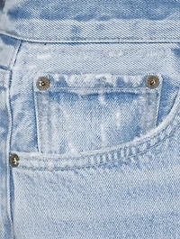 Riley High-Waisted Denim Shorts