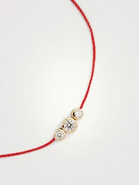 Eternity Amuro String Bracelet With Diamond