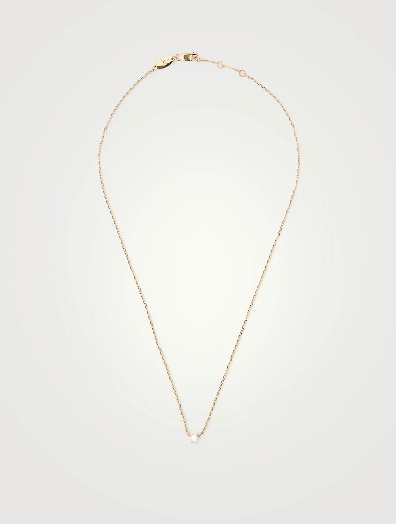 Comtesse 18K Gold Chain Necklace With Diamond
