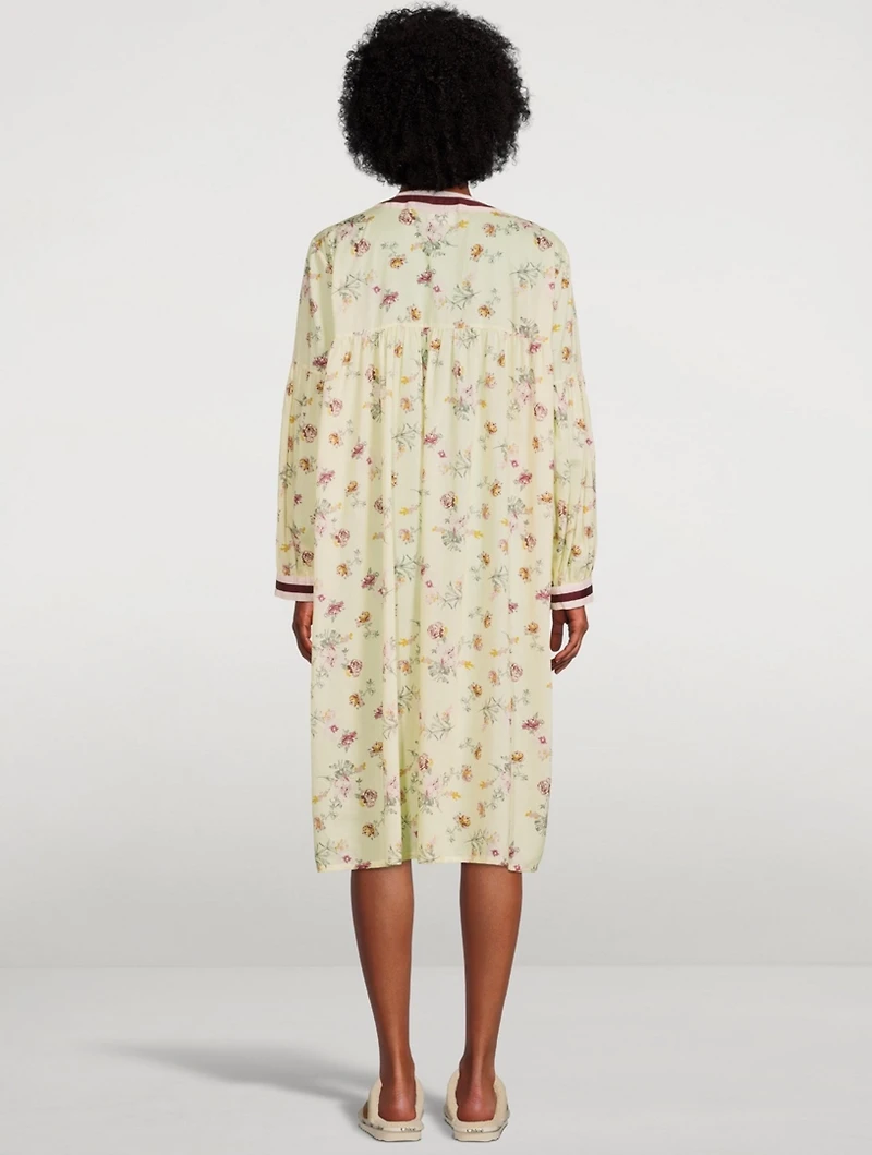 Cotton Duster Blossom Print