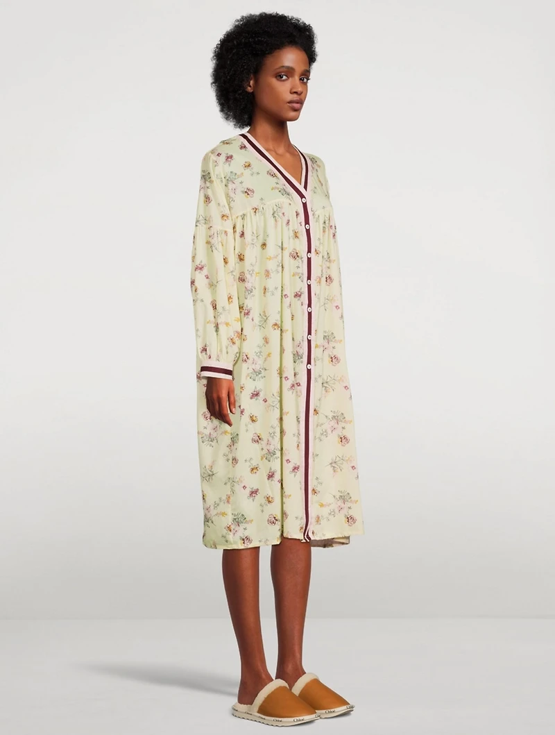 Cotton Duster Blossom Print