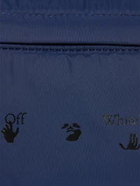 Nylon Belt Bag With Leather Belt