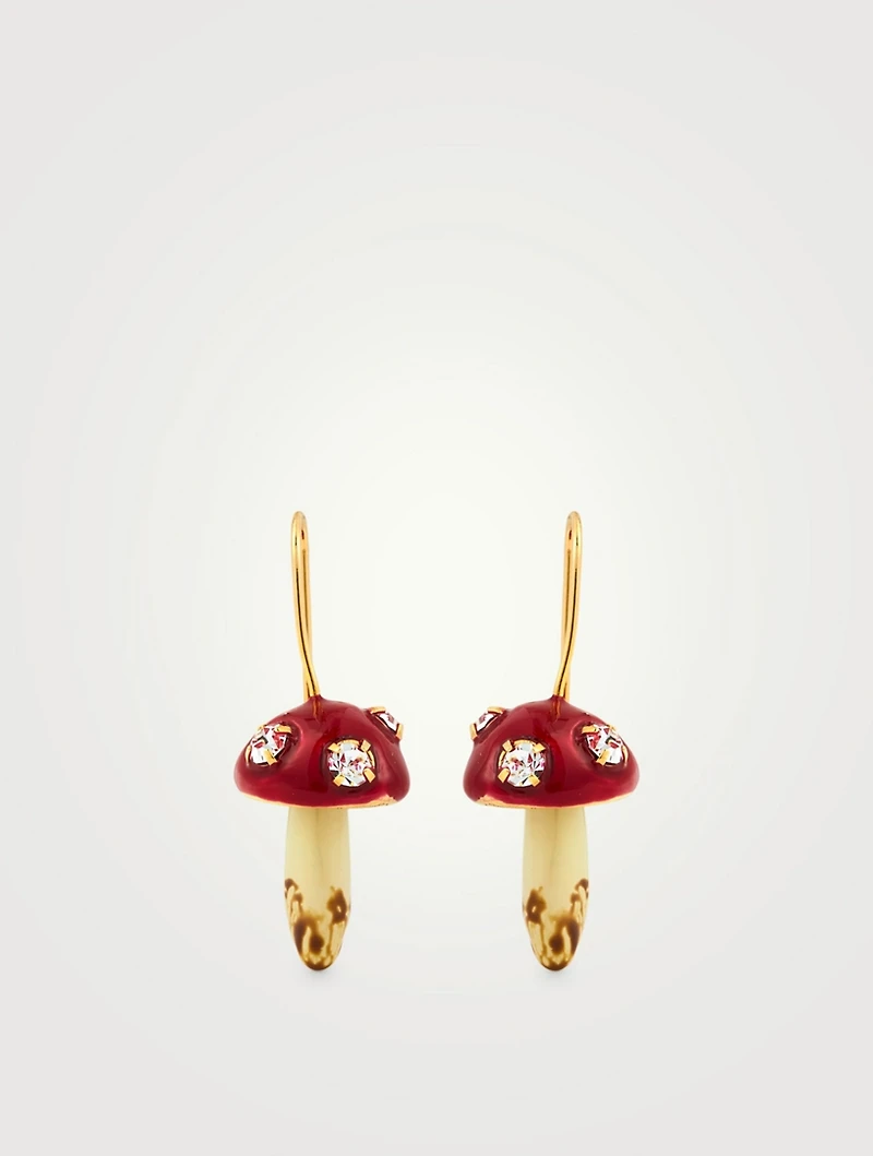 Mushroom Hook Earrings