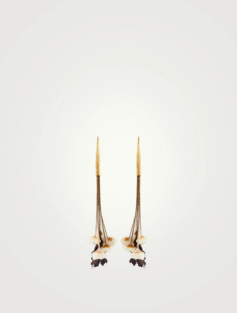 Flower Drop Earrings