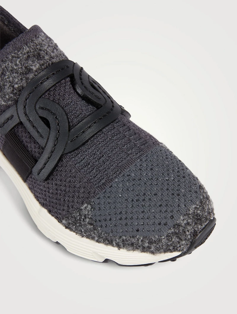 Stretch-Wool Sock Sneakers
