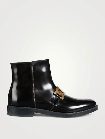 Kate Leather Ankle Boots