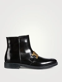 Kate Leather Ankle Boots