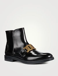 Kate Leather Ankle Boots