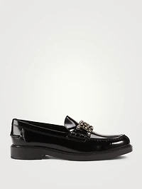 Kate Studded Patent Leather Loafers