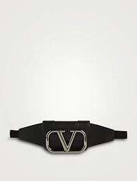 Supervee Leather Belt Bag